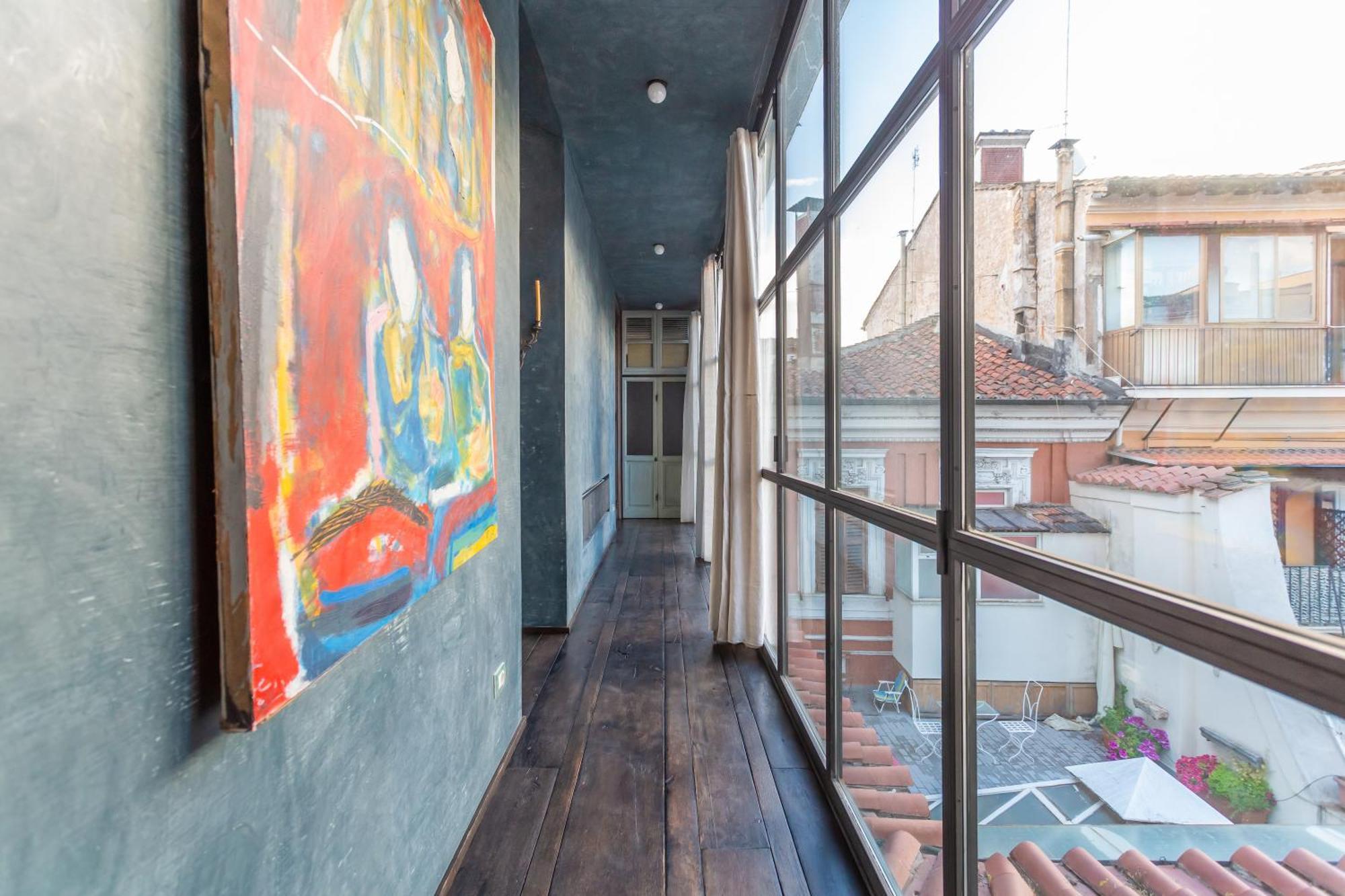 Iconic Apartment With Unique Colosseum View Rome Buitenkant foto